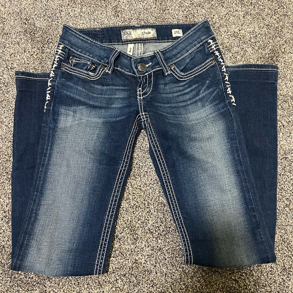 BKE Stella bootcut low rise jean